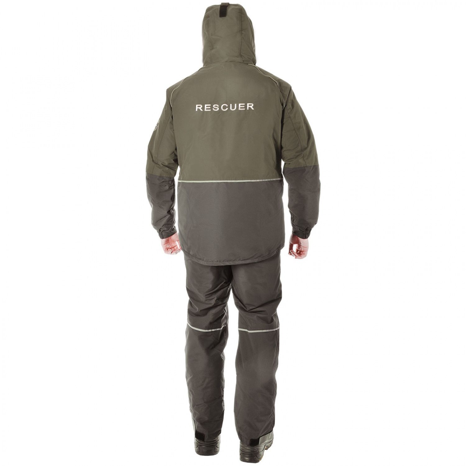 Костюм-поплавок мужской зимний "Rescuer II comfort",  hardguard,  хаки (50-52/188) м
