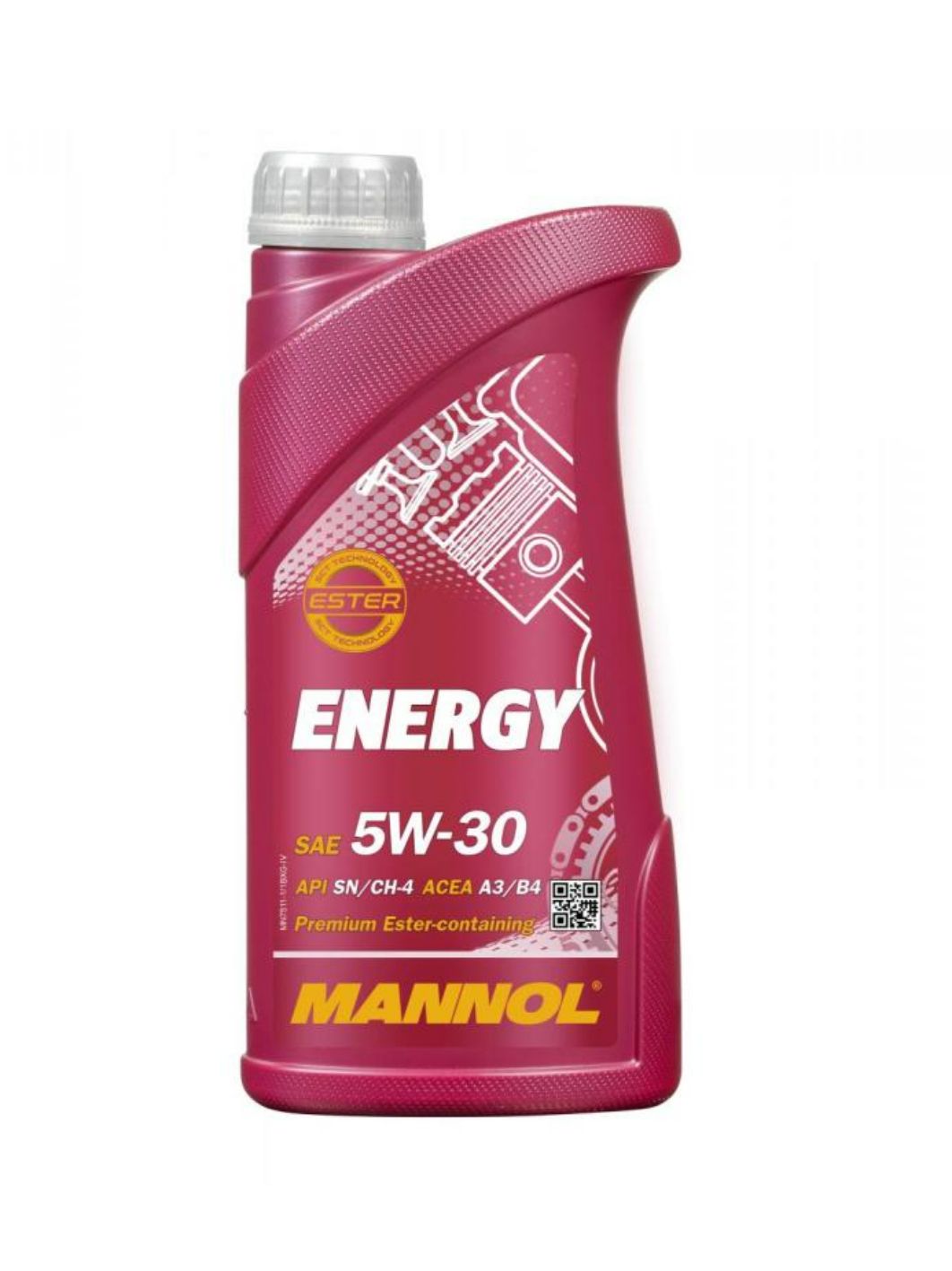 MANNOL Energy 5W30 7511 1л синтетическое моторное масло