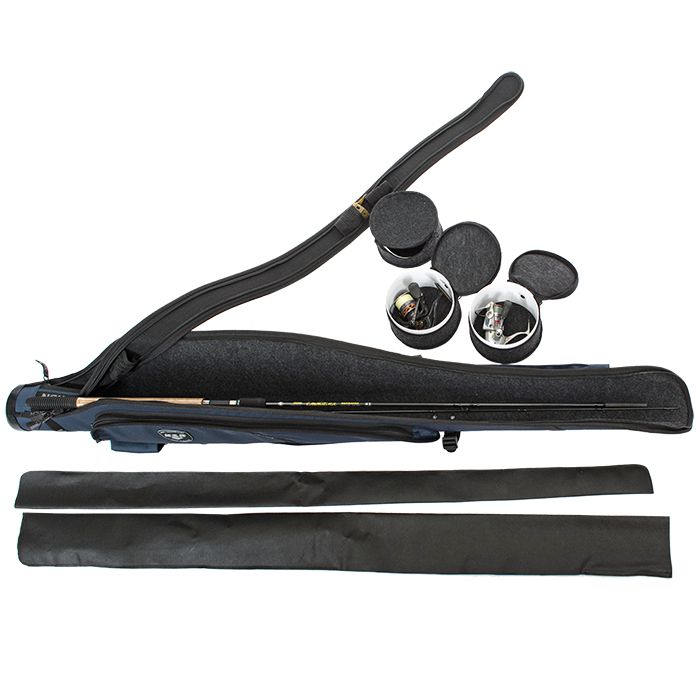 Чехол жесткий HSN Feeder/Spinning, синий (100 диаметр, 125 длина)