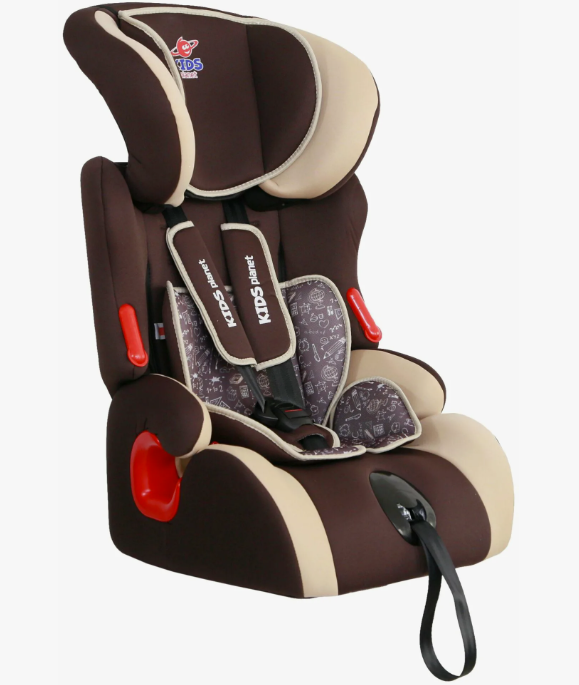 Детское кресло "SIGER" Kids Planet Calipso (коричневый капучино) (от 9 до 36кг)