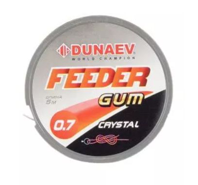 Фидерная резина Dunaev Feeder Gum Clear 0.7mm