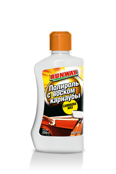 RUNWAY Полироль кузова с карнаубой 250мл