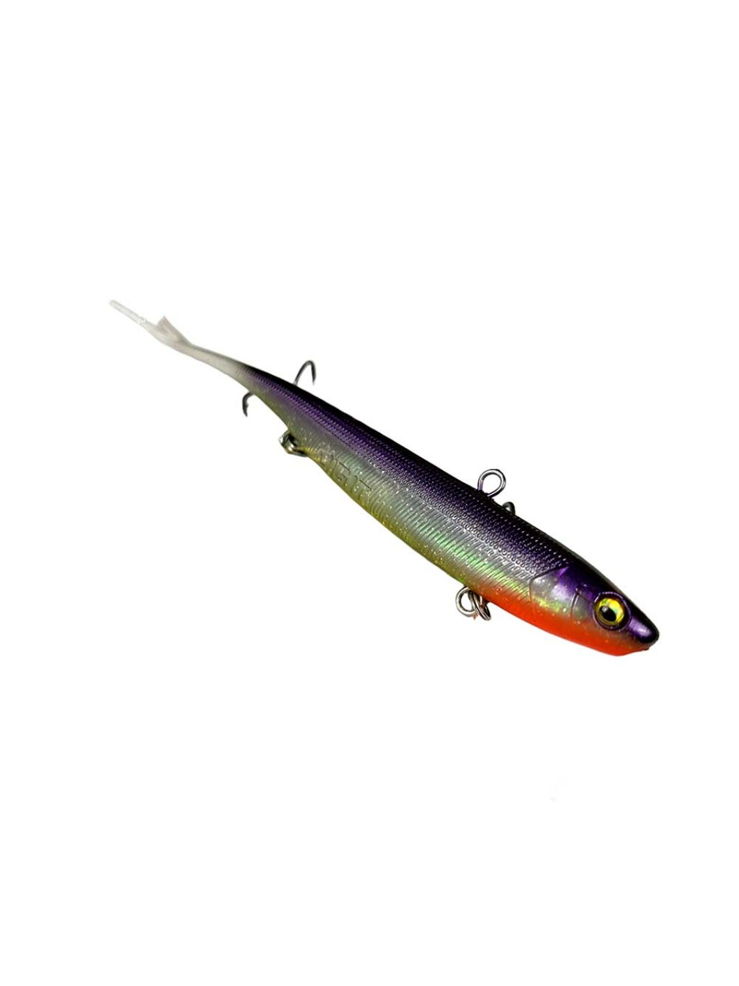 Баланслаг Jig It Whale Tail 130mm 22g цв. F14 Shiny violet