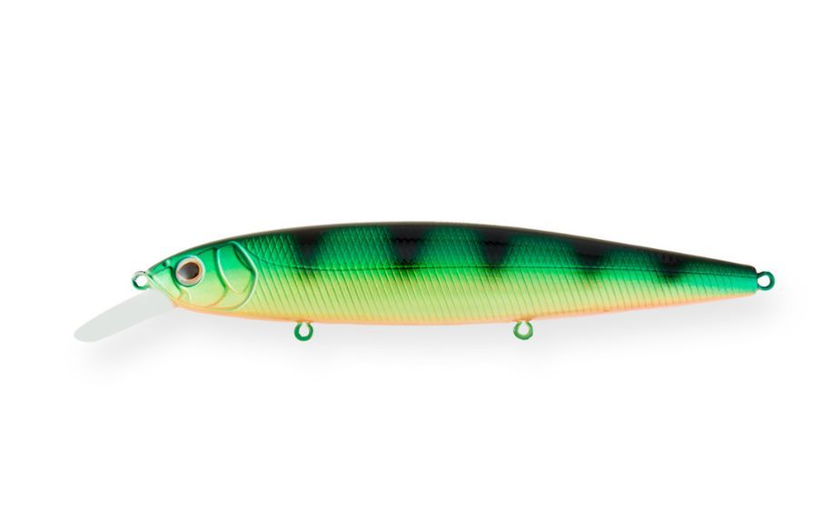 Воблер Минноу Strike Pro Bold 130SP,  130 мм,  24, 5 гр,  Загл. 1, 3м.-1, 8м.,  Нейтральный,  цвет: A45T Natural Perch,  (EG-191-SP#A45T)