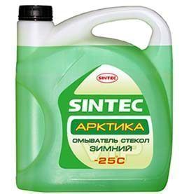 Очиститель стекла SINTEC АРКТИКА -25*С 4л.