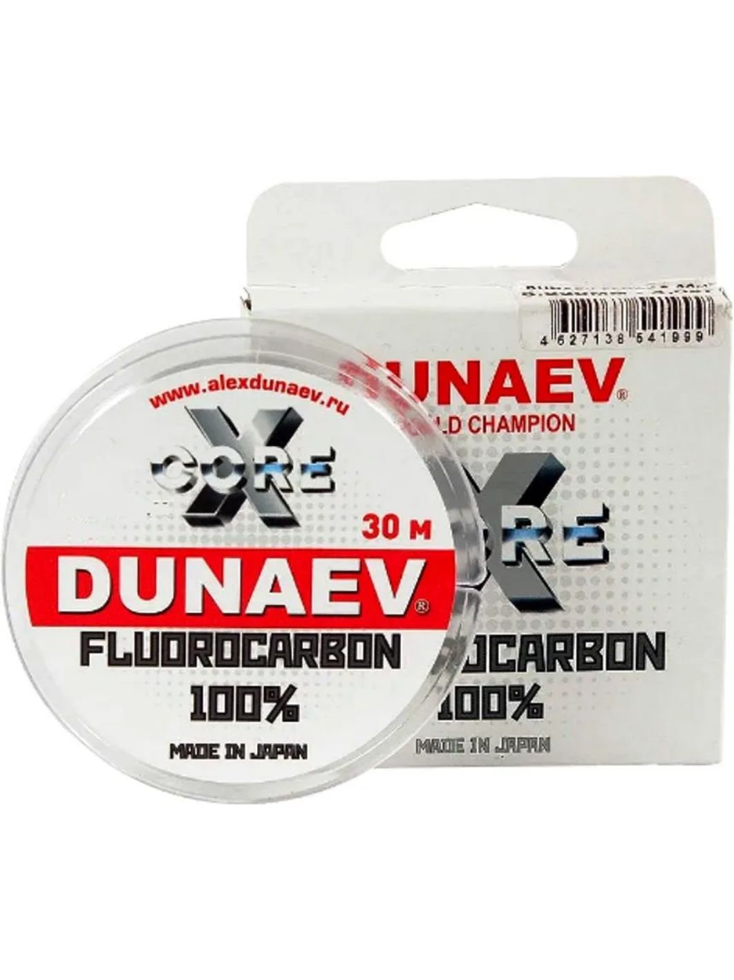Леска Dunaev Fluorocarbon 0.405мм 30м 