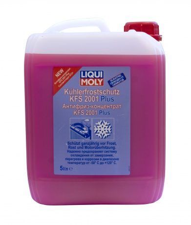 Антифриз LIQUI MOLY KFS 2001 Plus G12+ 5л. красный конц. 21146