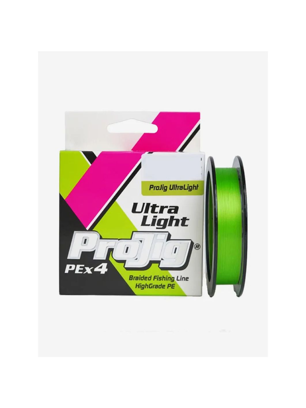 Шнур ProJig UltraLight 0, 08 мм,  3, 7 кг,  150 м,  светло-зеленый