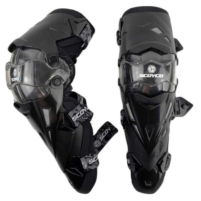Наколенники шарнирные Scoyco K12 черные 