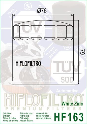 Фильтр масляный Hi-Flo HF163