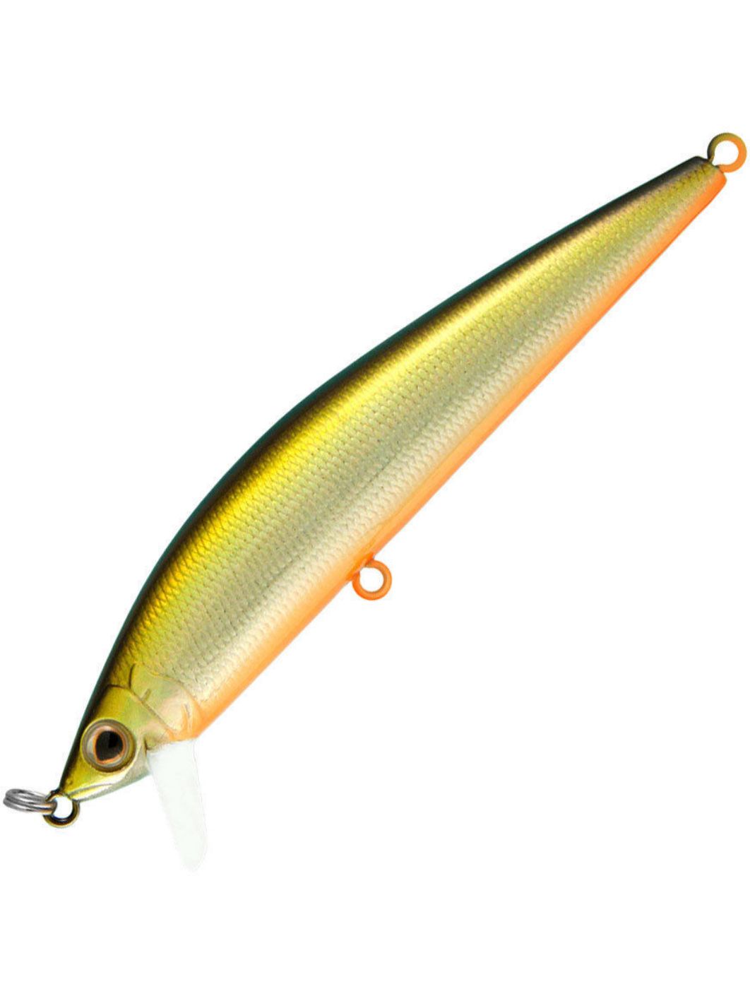 Воблер Минноу Strike Pro Euro Minnow 110,  110 мм,  17 гр,  Загл. 0, 7м.-1, 5м.,  Плавающий,  цвет: 612T Natural Shad Silver,  (JL-115F#612T)