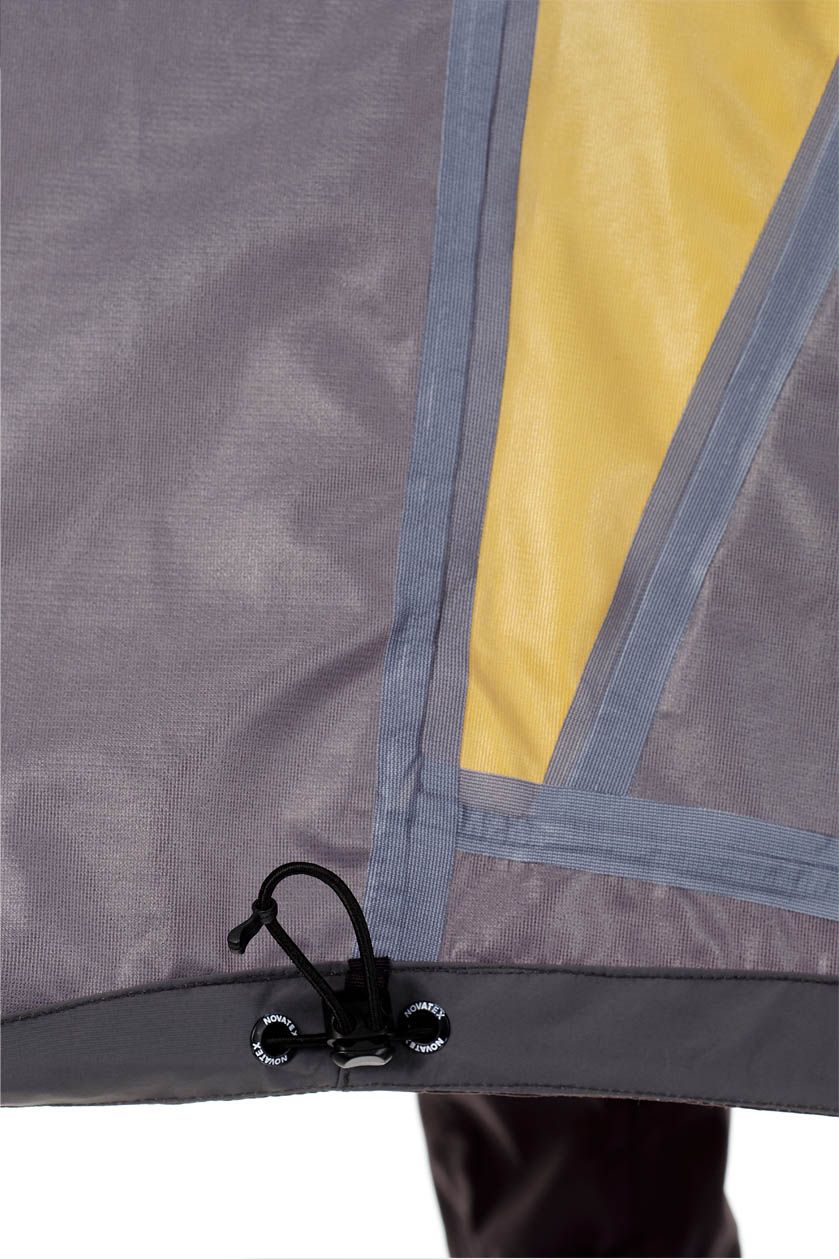 костюм «фиш про»  (таслан, серо-желтый) grayling (р-р 56-58 рост 182-188)