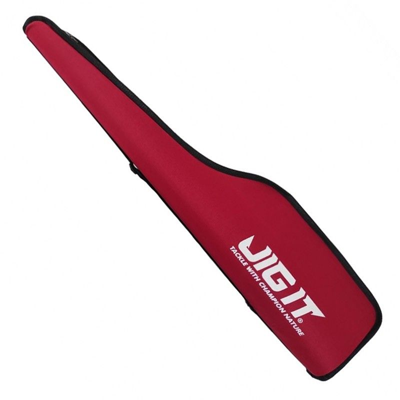 Чехол JIG IT полужесткий для зимних удилищ Red,  l - 80 см