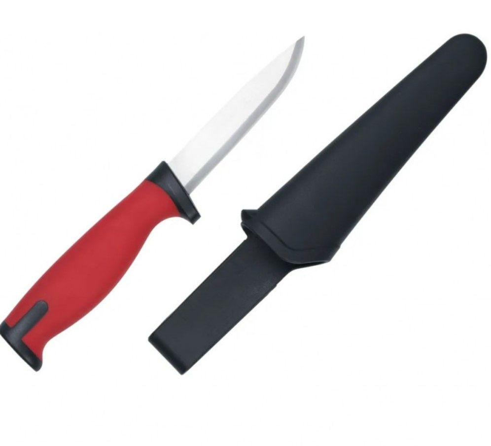 Нож HL Basic Black+Red,  клинок 10см