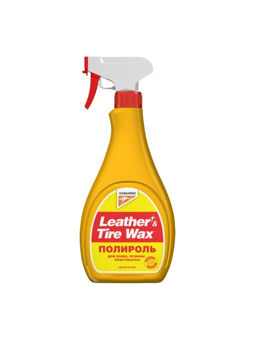 Полироль универсальный KANGAROO Leather & Tire Wax 500мл 330125