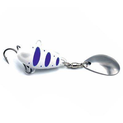 Тейл-спиннер ТС-1 15г. #09 Синий-Белый