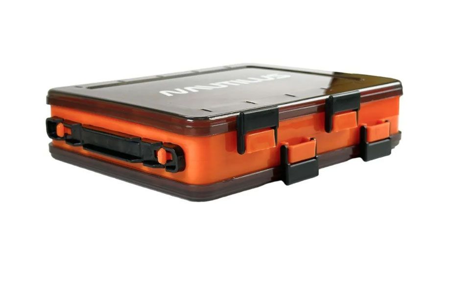 Коробка для приманок Nautilus 2-х сторонняя Orange NB2-205G-OR 20, 5*17*4, 8