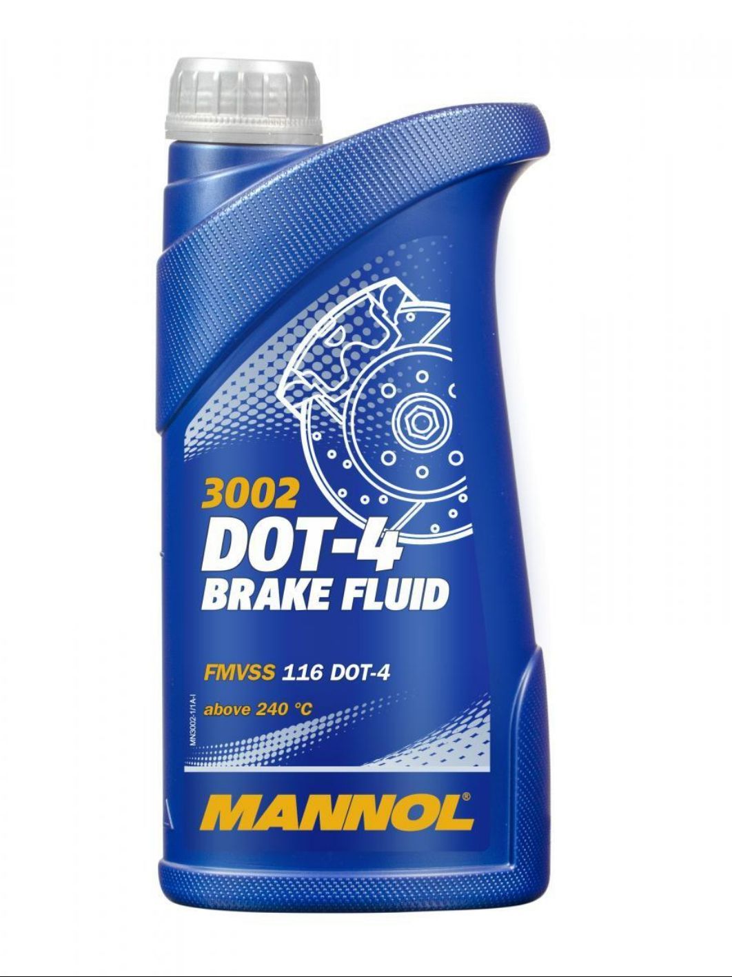 Тормозная жидкость MANNOL ДОТ-4 3002  910гр