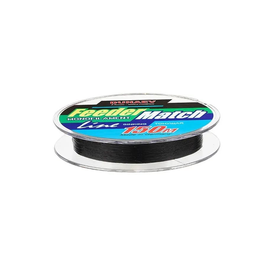 Леска Dunaev Feeder-Match Sinking Black 0.28мм 150м