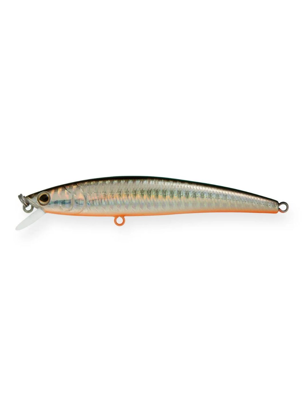 Воблер Минноу Strike Pro Arc Minnow 120SP,  12 мм,  18, 3 гр,  Загл. 0, 5м.-0, 6м.,  Нейтральный,  цвет: A70-713 Black Silver OB,  (EG-136-SP#A70-713)