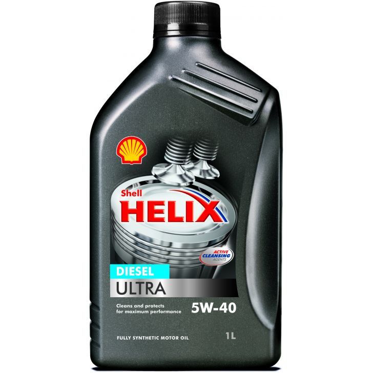 SHELL HELIX DIESEL ULTRA 5w40 1L синтетическое моторное масло