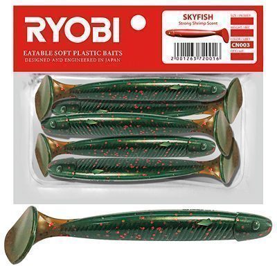 Риппер Ryobi SKYFISH (109mm), цвет CN003 (old whiskey), (3 шт)