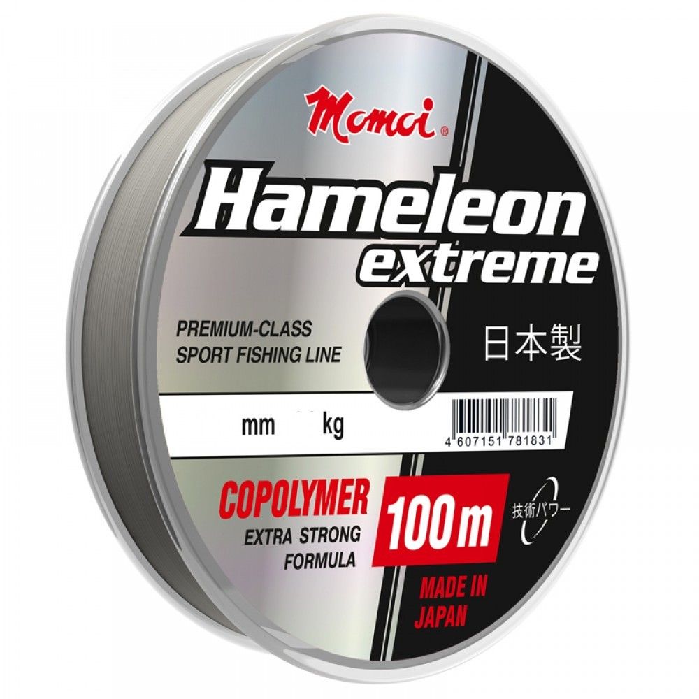 Леска Hameleon Extreme 0.12 мм, 1, 7кг, 100 м (шт.) 