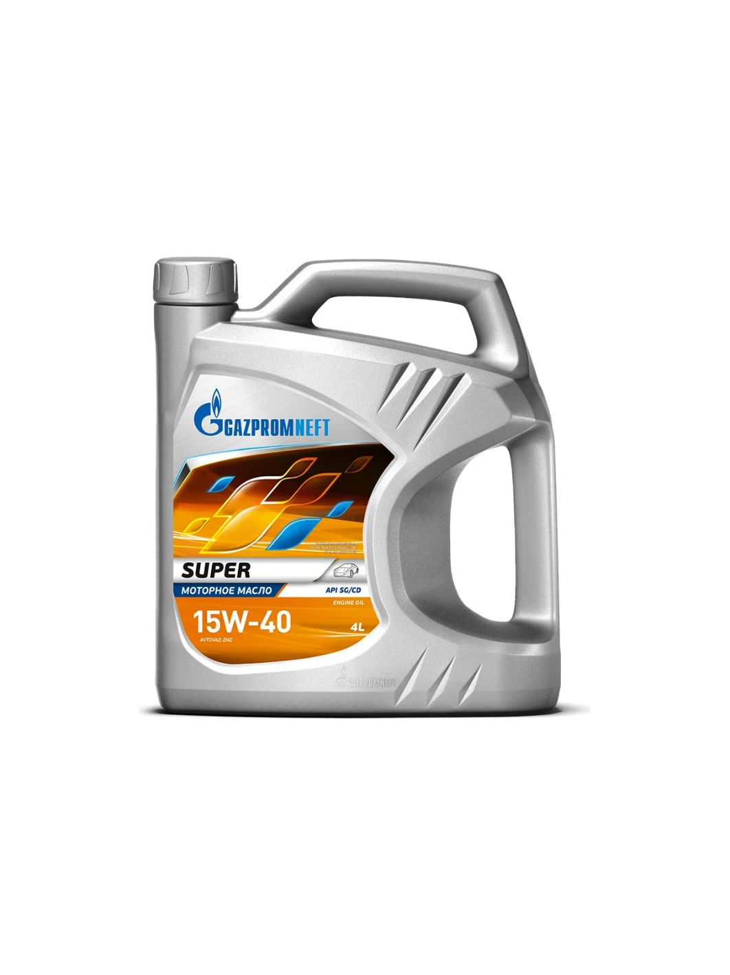 ГАЗПРОМНЕФТЬ 15w40 Супер 4л минеральное моторное масло