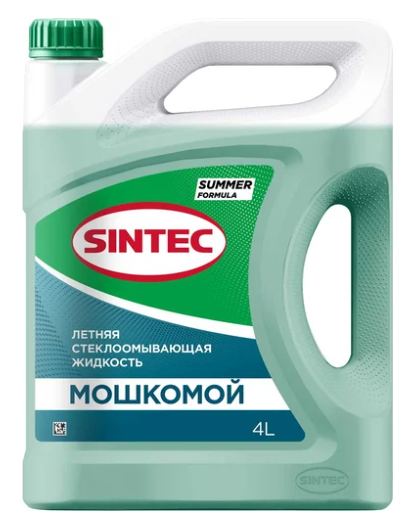 Очиститель стекла SINTEC ЛЕТНИЙ 4л канистра