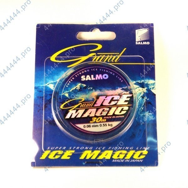 Леска моно зимняя SALMO Grand ICE Magic 30м 0.06мм