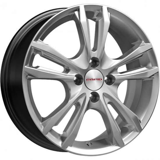 Литой диск K&K Samara 6.0x16/4x100 D60.1 ET50 сильвер комплект 4шт.