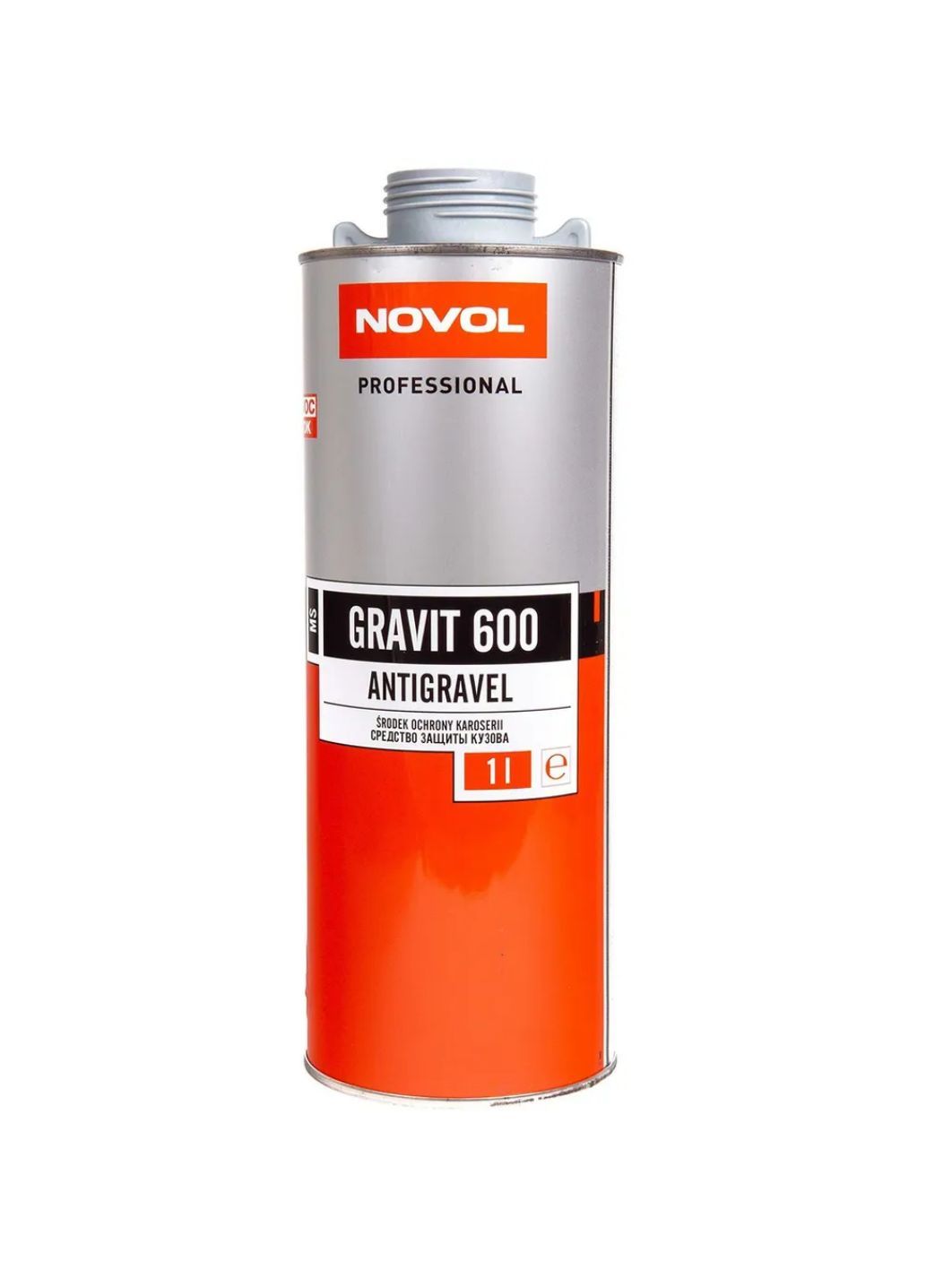 Антигравий NOVOL GRAVIT 600 MS 1л серый под пистолет