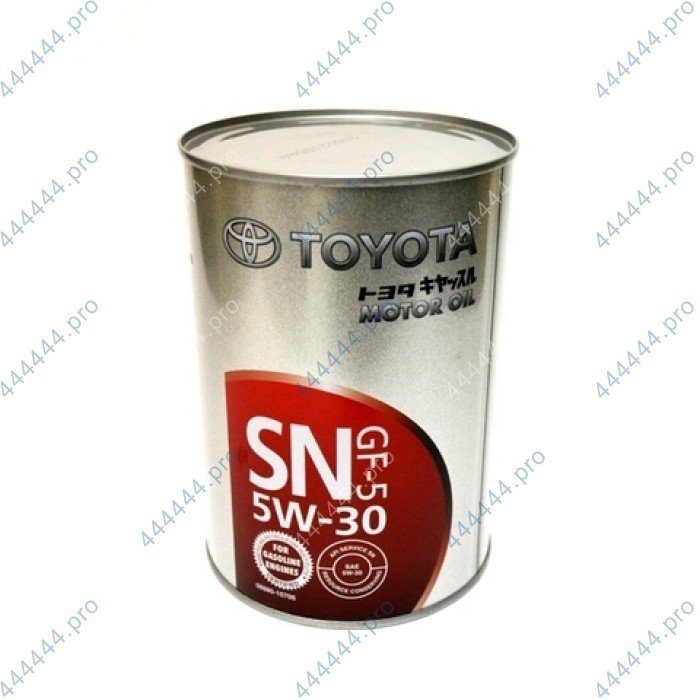TOYOTA MOTOR OIL 5W30 SP/GF-6 1L 08880-13706 синтетическое моторное масло