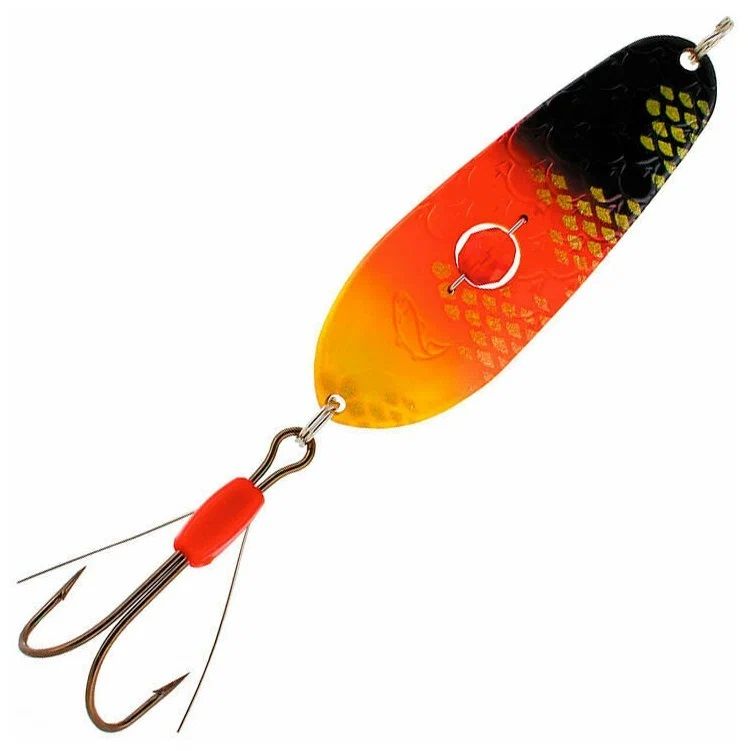 Блесна "Rasanen"  70/20 G/BL/FR/FYe-C,  UV (бусинка,  незацеп.)