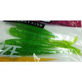 Приманка ZUB-HORDA SLAG 144мм-4шт,  (цвет 351) шартрез с блестками