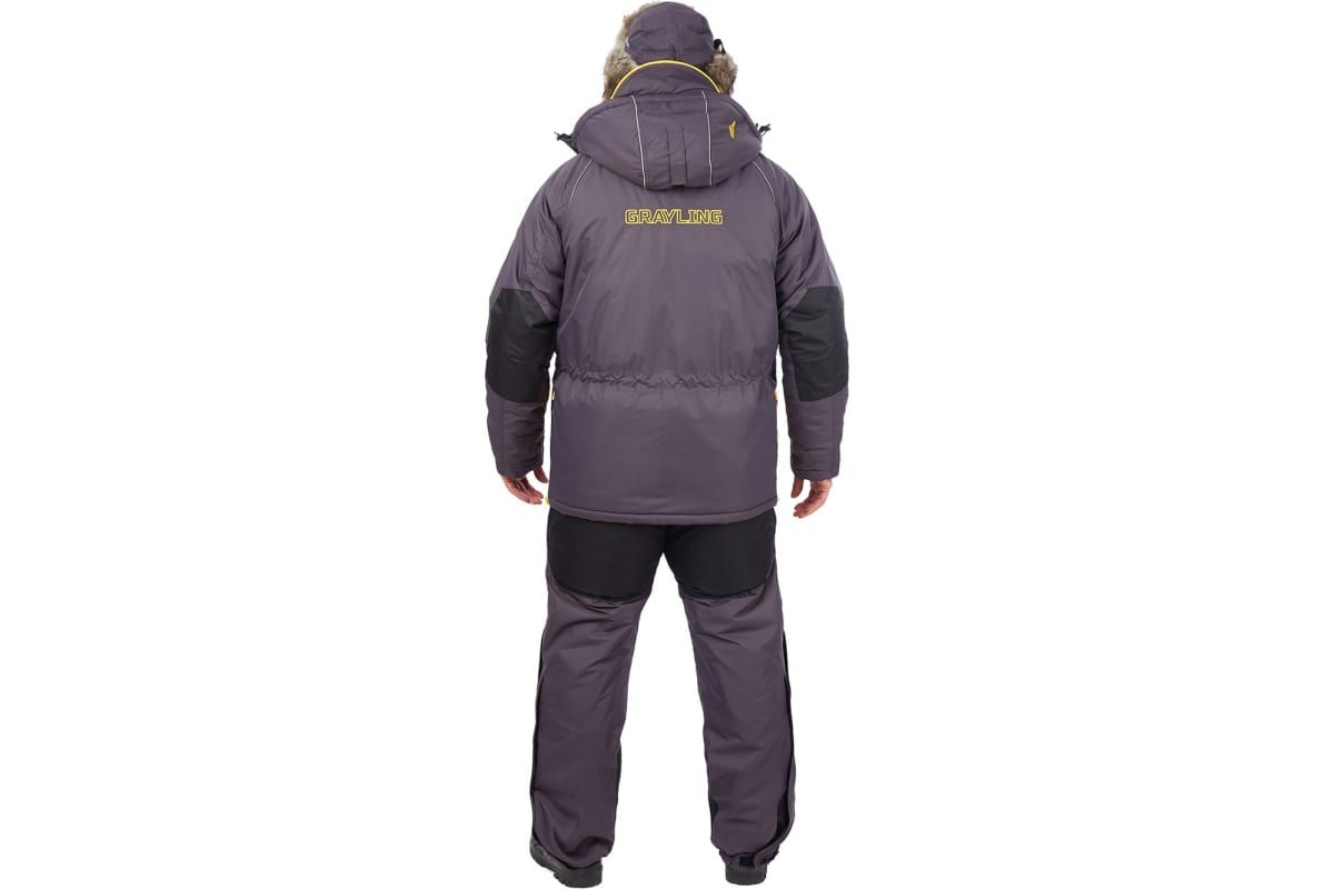 костюм «камчатка 2020» (таслан, серо-желтый) grayling (р-р 52-54 рост 182-188)