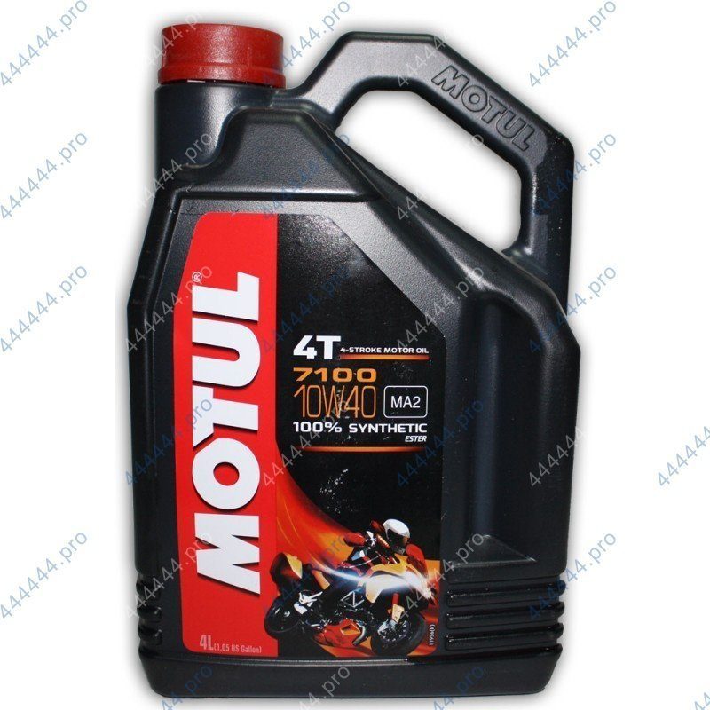 MOTUL 7100 10W40 4T 4L моторное масло синтетическое 101371/104092 /Мотоотдел/
