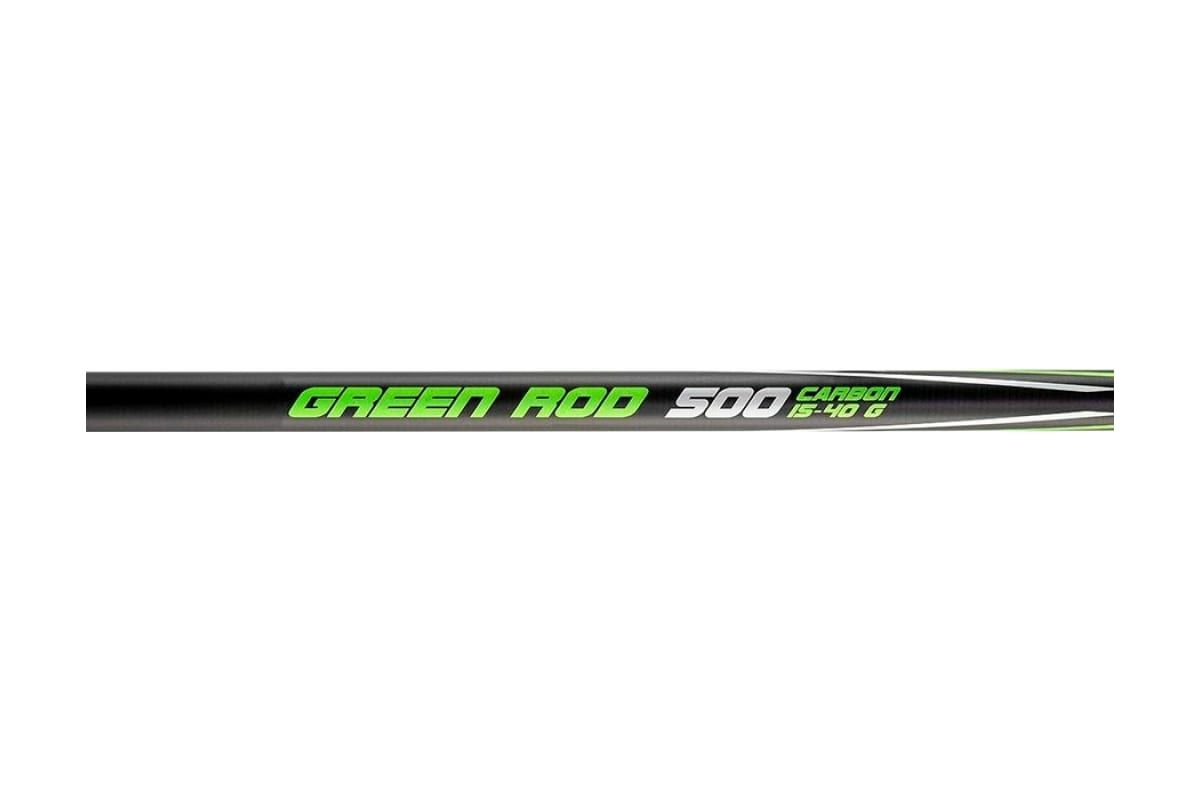 Удилище маховое GREEN ROD carbon,  5m,  15-40g Nisus