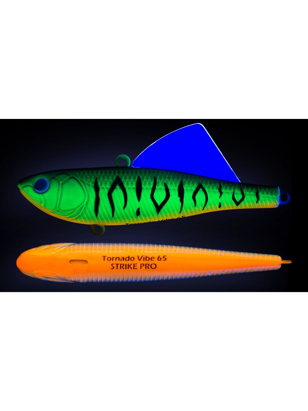 Виб Strike Pro Tornado Vibe 85 мм,  25, 6 гр,  GC01S Mat Tiger