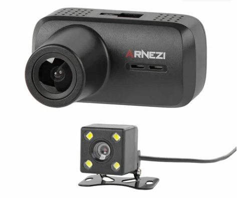 Видеорегистратор ARNEZI D102 (Full HD,  угол обзора 120°,  камера заднего вида) 