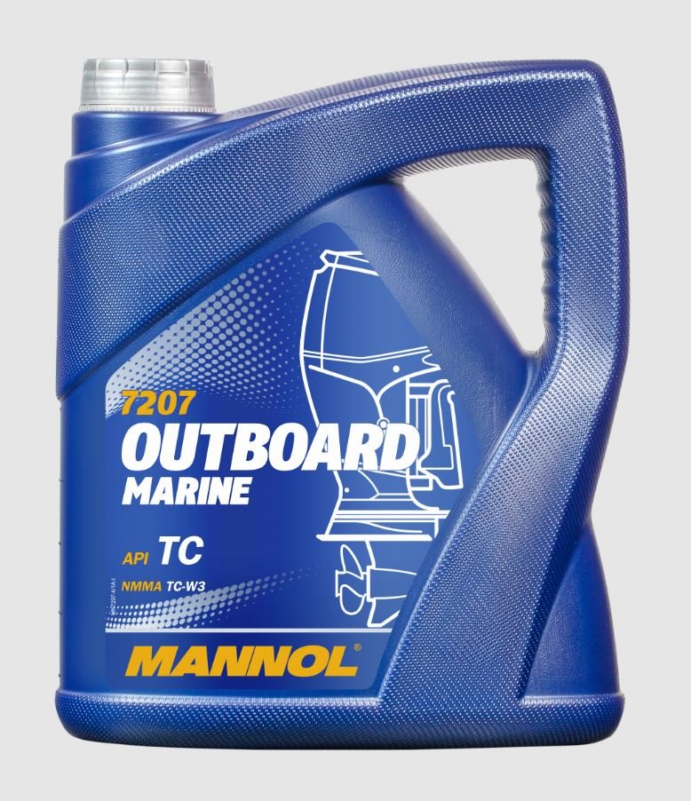 MANNOL Outboard Marine 7207 4л масло для двухтактных подвесных лодочных моторов