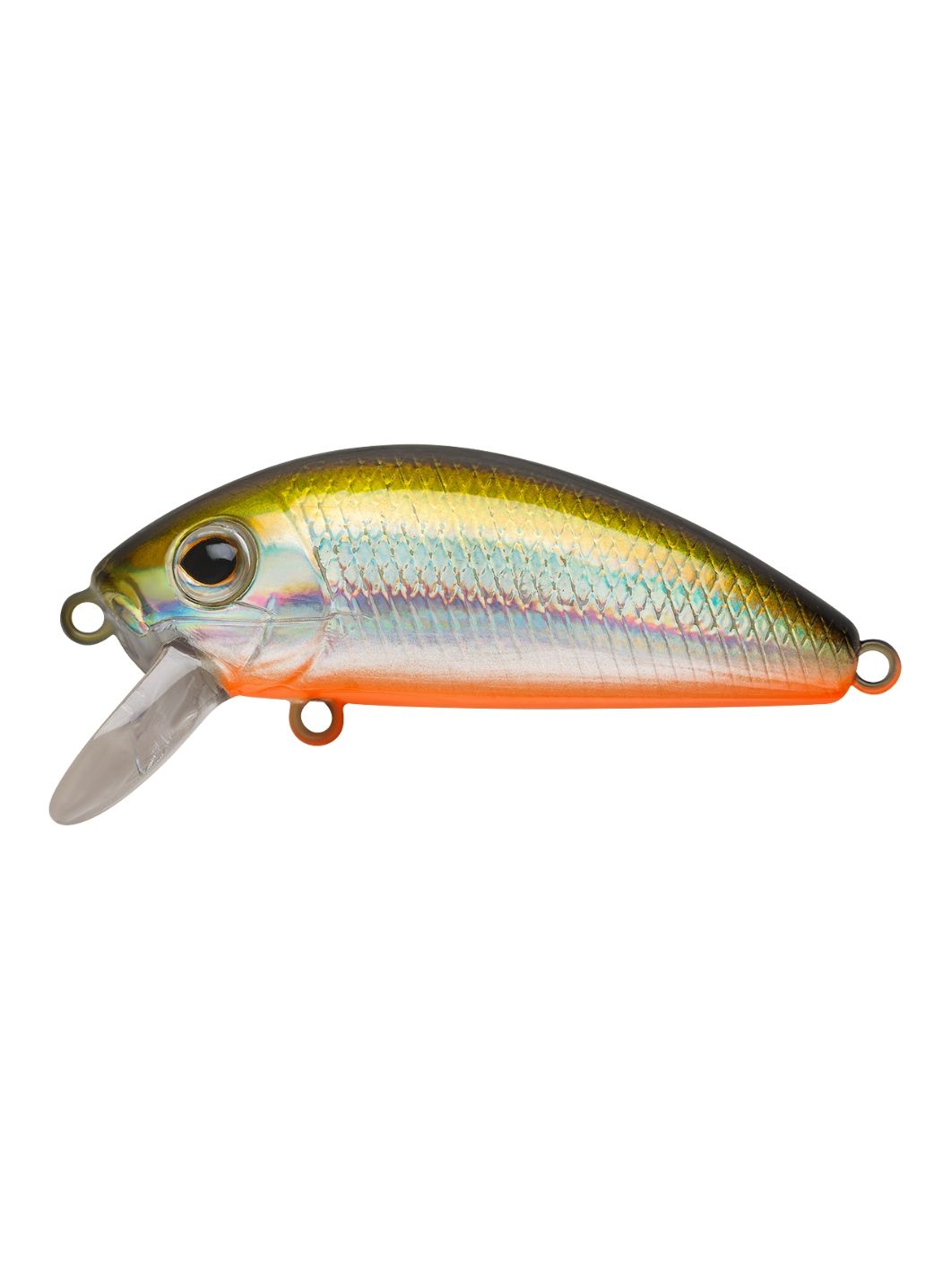 Воблер Минноу Strike Pro Mustang Minnow 60,  60 мм,  5, 8 гр,  Загл. 0, 3м.-0, 7м.,  Плавающий,  цвет: 612T Natural Shad Silver,  (MG-002A#612T)