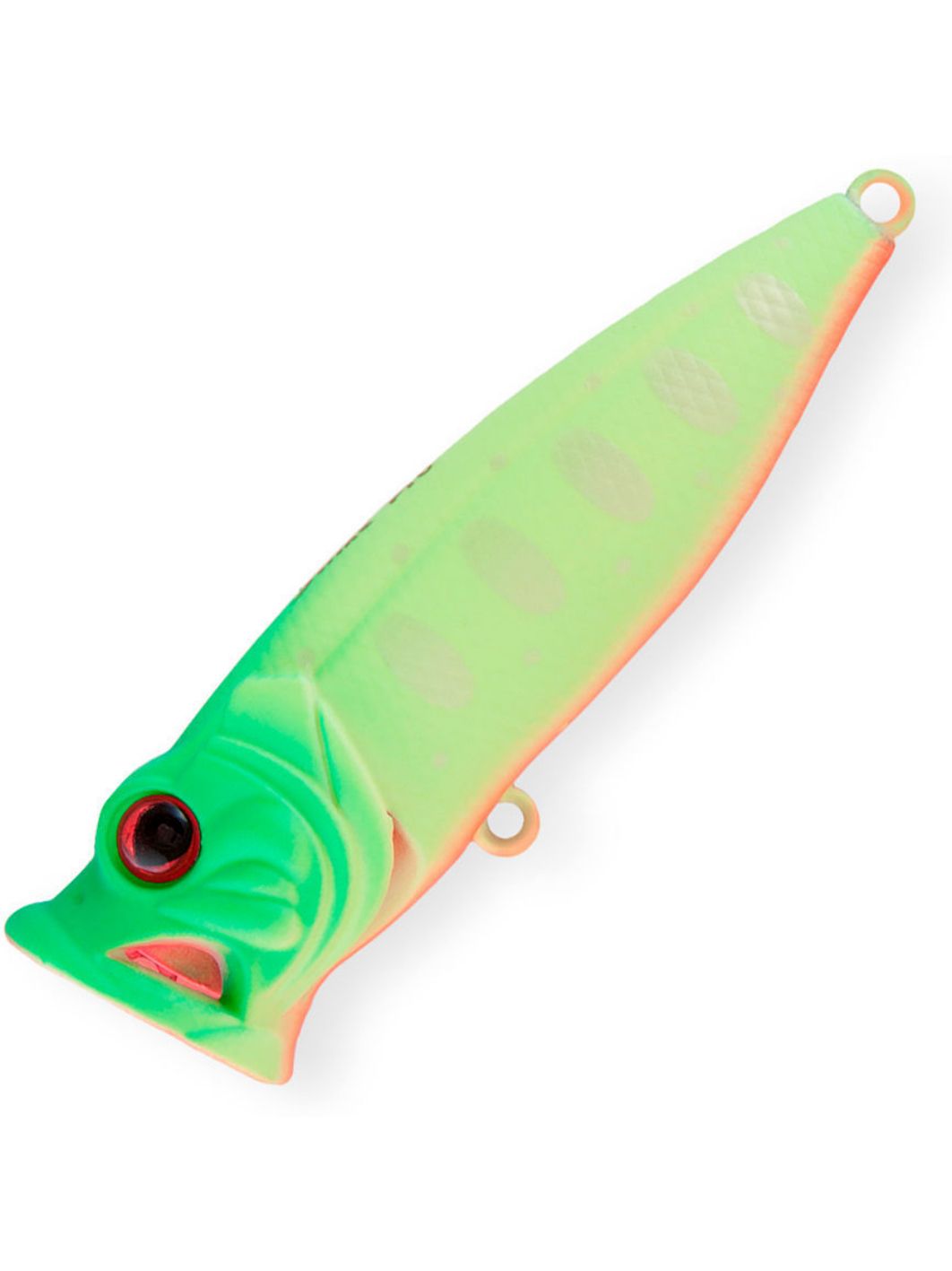 Воблер Поппер Strike Pro Pike Giant Pop 90,  90 мм,  22 гр,   цвет: A178S Lemon Mat Tiger,  (SH-002D#A178S)