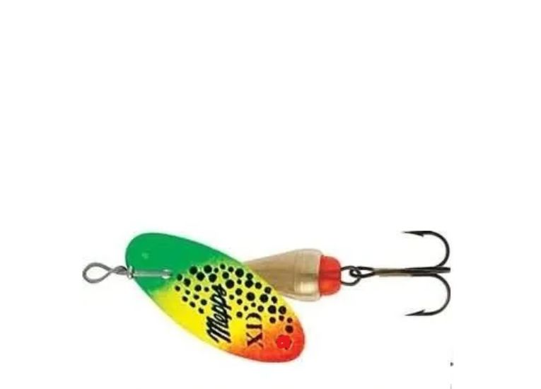 Блесна вращающаяся Mepps XD TRI FLUO,  1,  G/Tiger