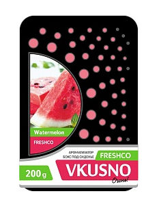 ароматизатор "freshco vkusno" под сиденье (арбуз)