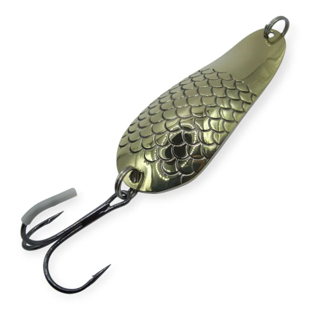 Блесна на щуку-2 - 17 гр жел/белая