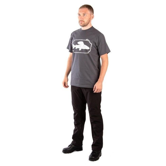 Футболка GRAYLING Siberian Silver (Сибериан Сильвер) (хлопок,  графит) (р-р XL)