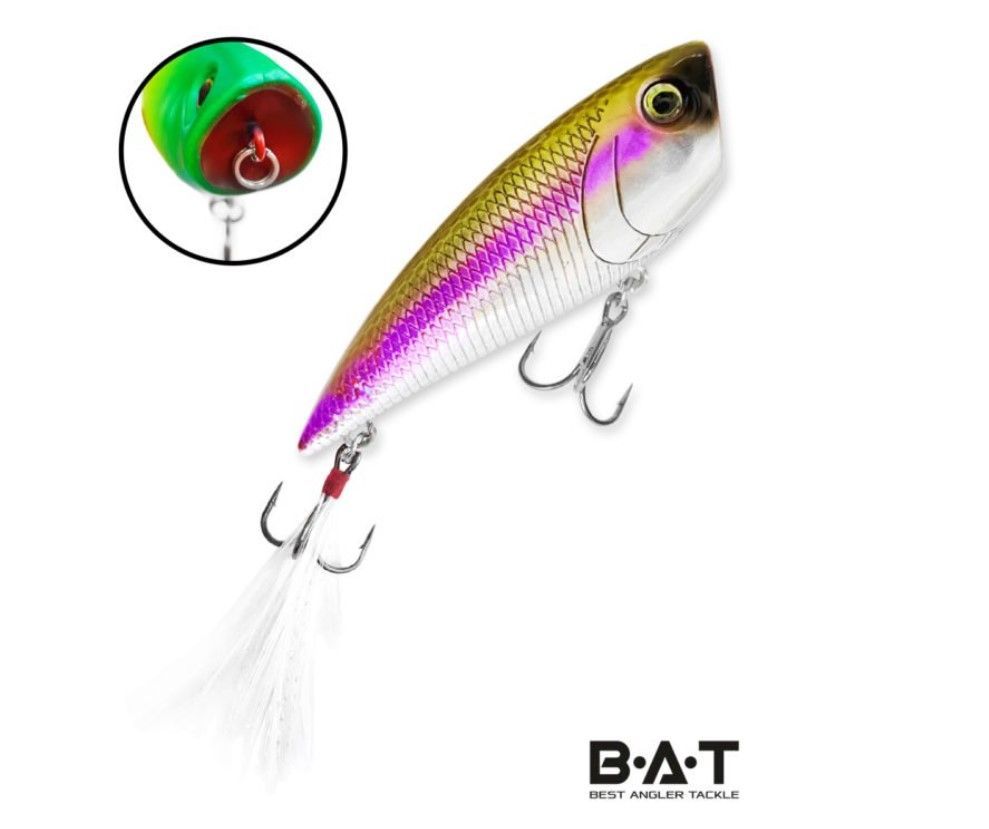 Воблер BAT Crow Pop ВТ059 (70 mm.; 7 g.; TopWater) # CS13