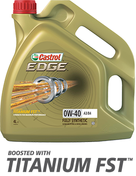 CASTROL EDGE 0w40 4L синтетическое моторное масло
