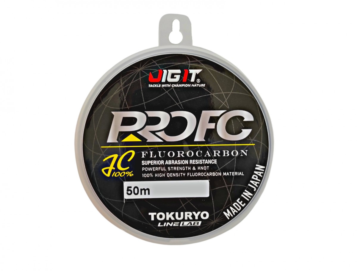 Леска флюорокарбон Jig It x Tokuryo Fluocarbon Pro FC 3.5 50 m 